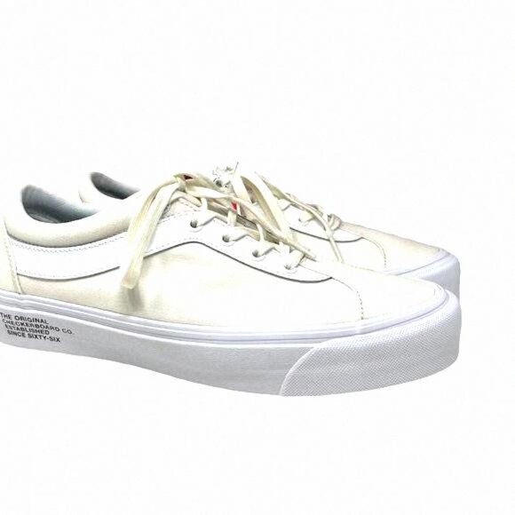 💖MEGA SALE💖Vans Bold Ni Women Marshmallow White VN0A3WLPWP3 Skateboarding - Picture 6 of 12